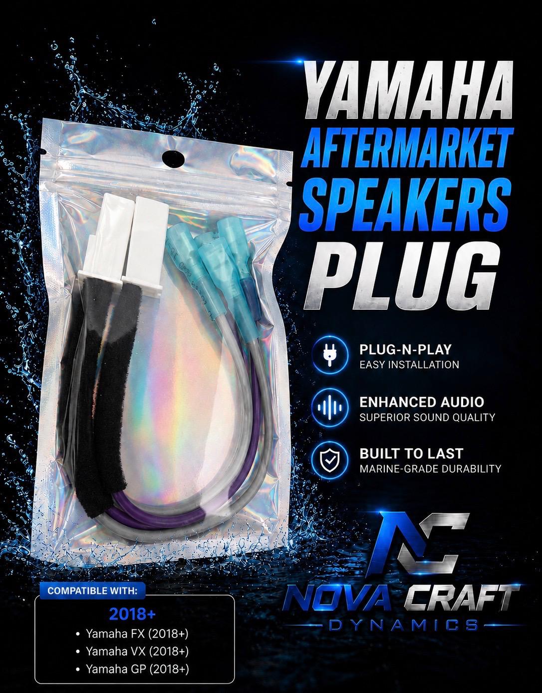 Aftermarket Speaker Plug for Yamaha (FX/VX/GP 2018+)